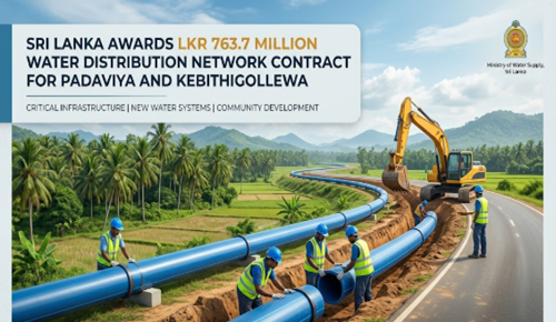 Sri Lanka Awards LKR 763.7 Million Water Distribution Network Contract for...